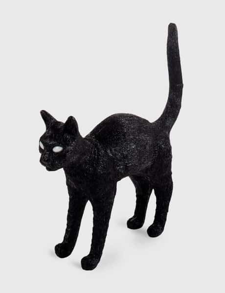 Seletti Jobby the Cat Lamp – Black