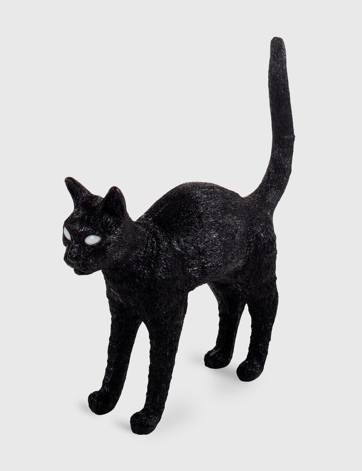Jobby the Cat Lamp – Black Placeholder Image