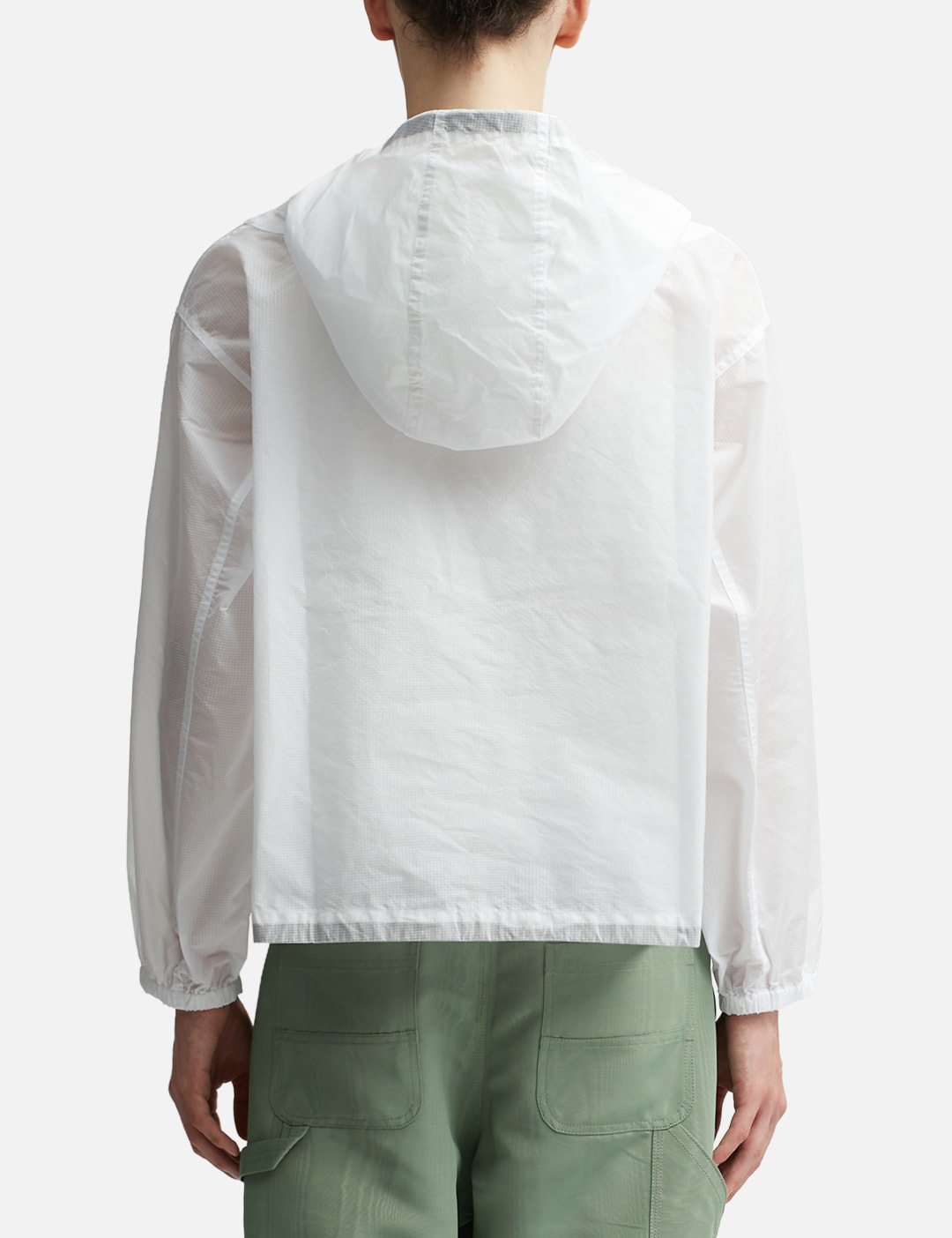 Translucent Military Smock Jacket view 13