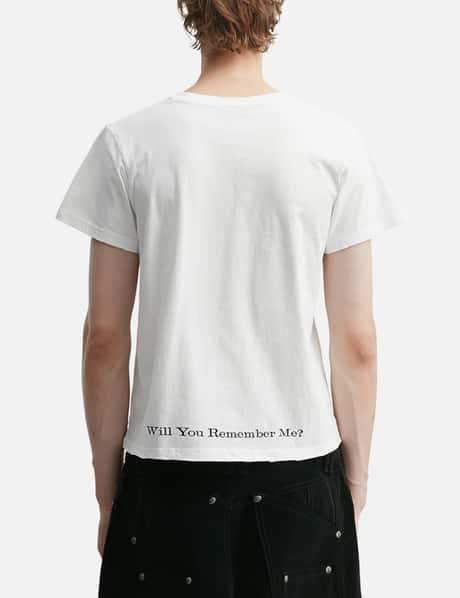 "Caspian" Ghost Fitted T-Shirt In White view 12