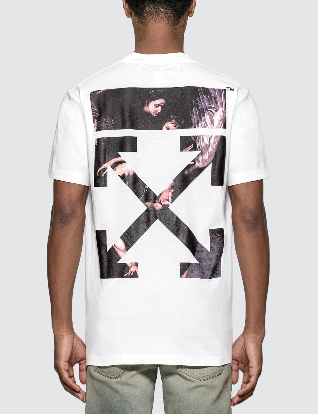 Off-White™ - Caravaggio Arrows T-Shirt | HBX - Globally Curated Fashion and by Hypebeast