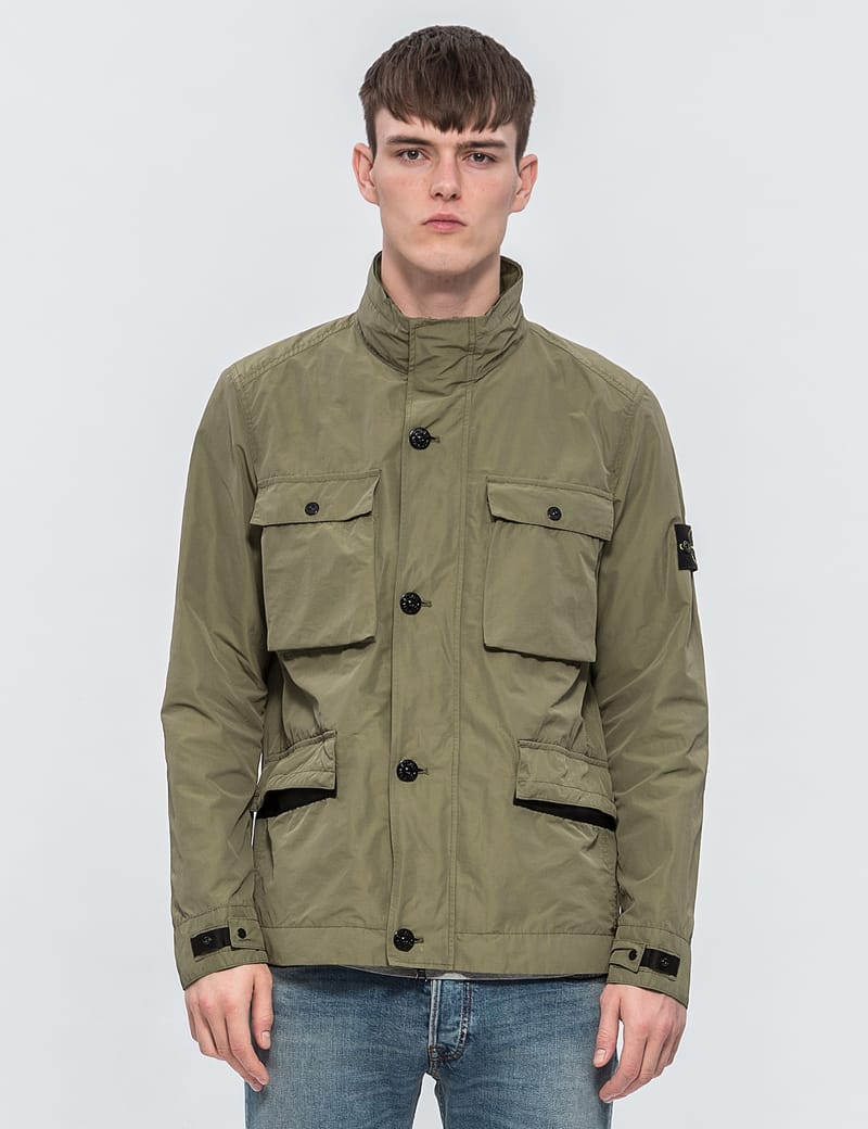 stone island military jacket