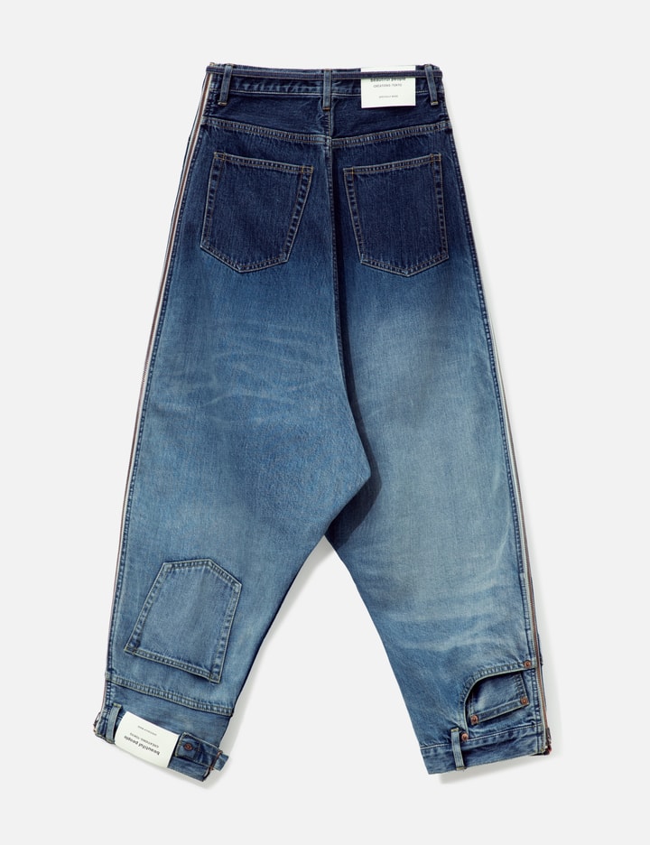 Beautiful People Double-End Selvedge Denimpants Gradation