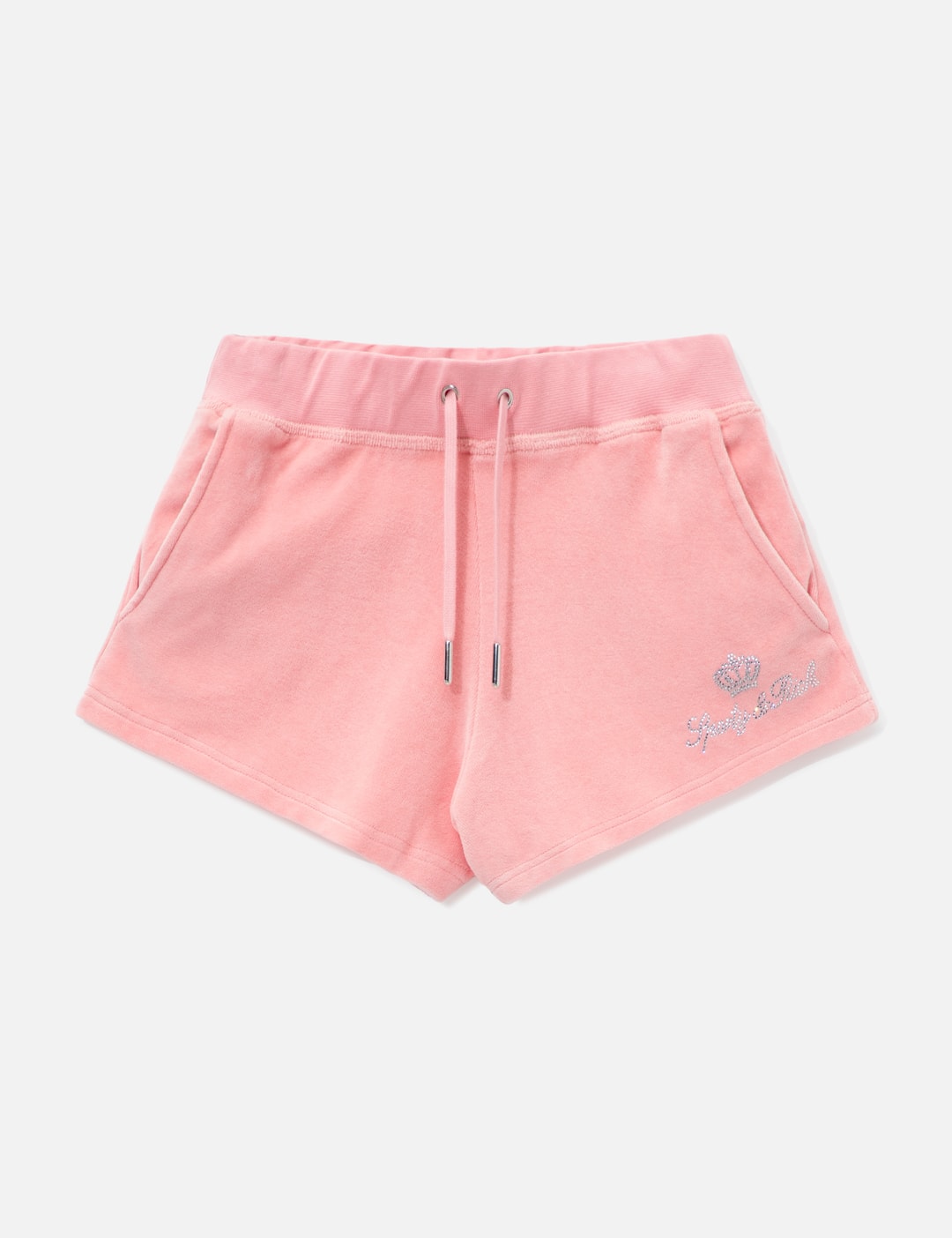 Sporty & Rich X Juicy Couture Script Velour Short
