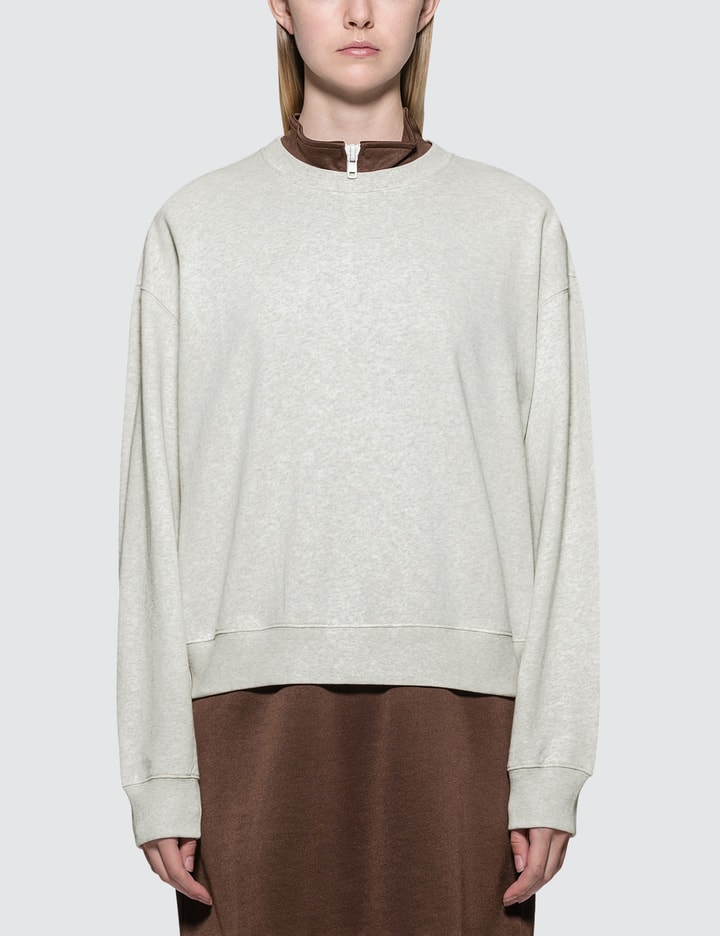 Ezra Cropped Baggy Sweatshirt Placeholder Image