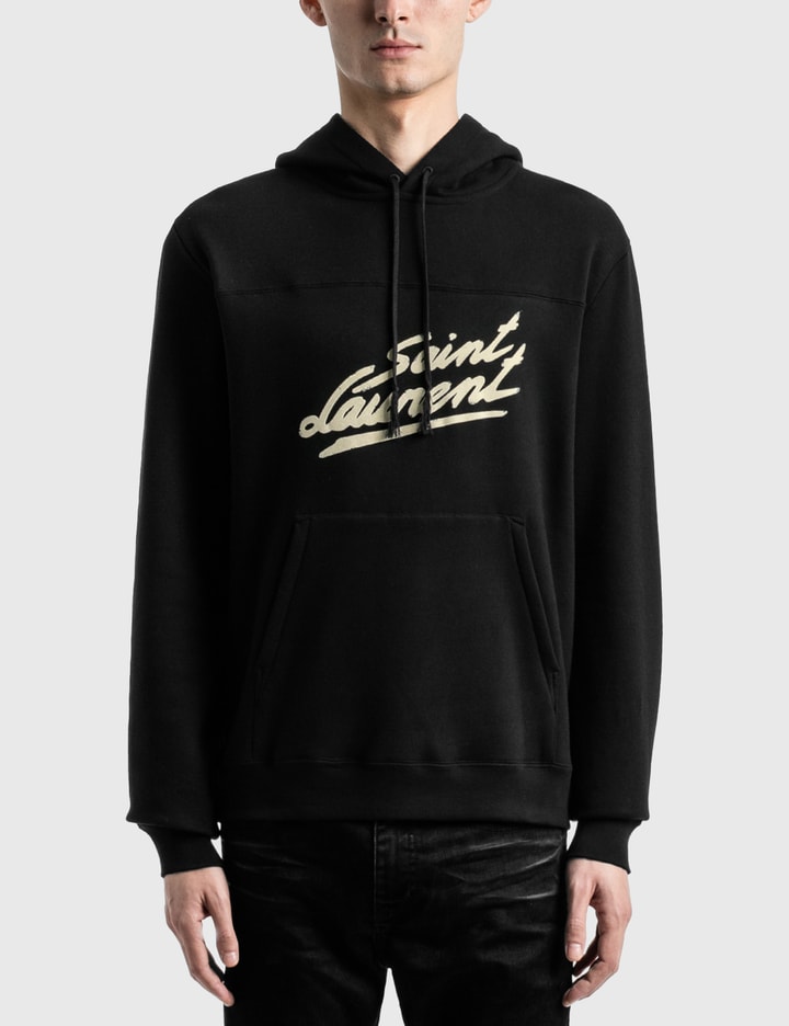 saint laurent '50s signature hoodie