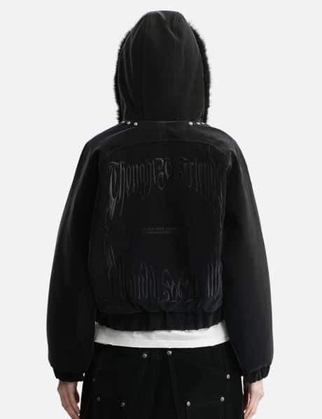 "Ka-Shing" Jacket With Fur Hood view 12