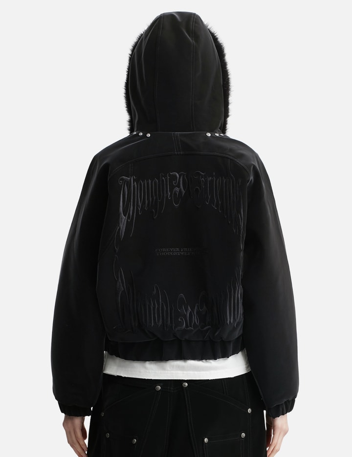 "Ka-Shing" Jacket With Fur Hood view 4