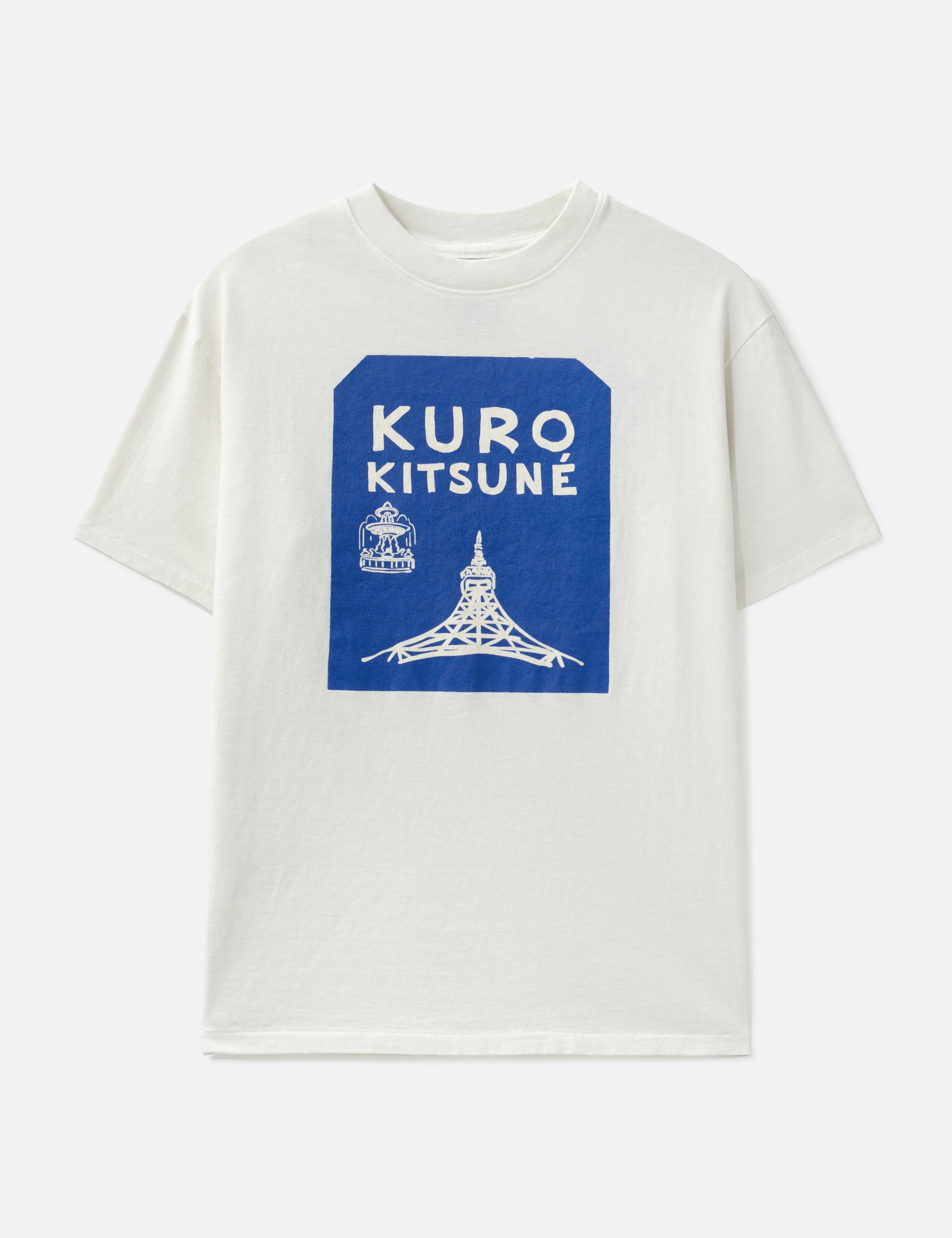 Kitsuné X Kuro Tokyo-Paris Crossroads Vintage Wash Tee view 16