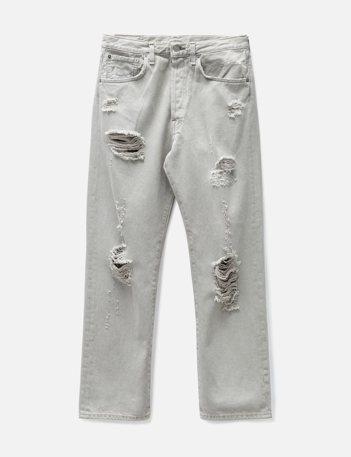 Acne Studios Relaxed Fit Jeans In Beige
