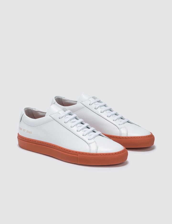 Achilles Low Trainers With Colored Sole Placeholder Image