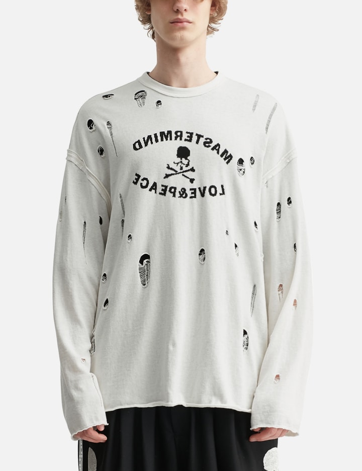 Mastermind World Reversible Distressed Tee