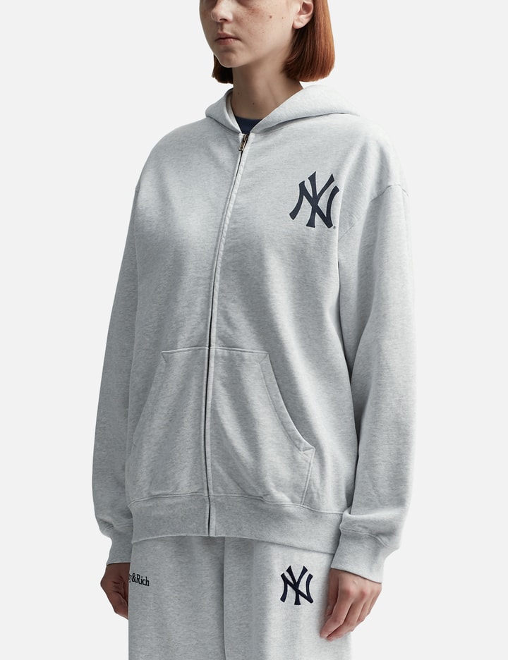 Yankees Serif Zip Hoodie Placeholder Image