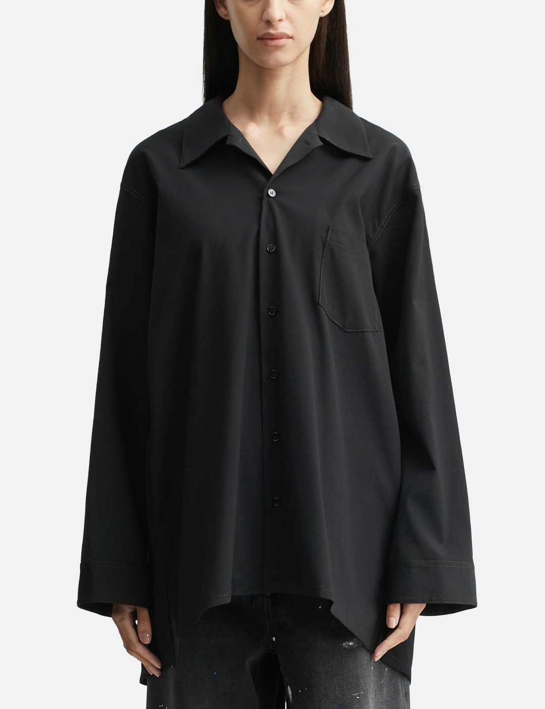 Technical Poplin Shirt Dress