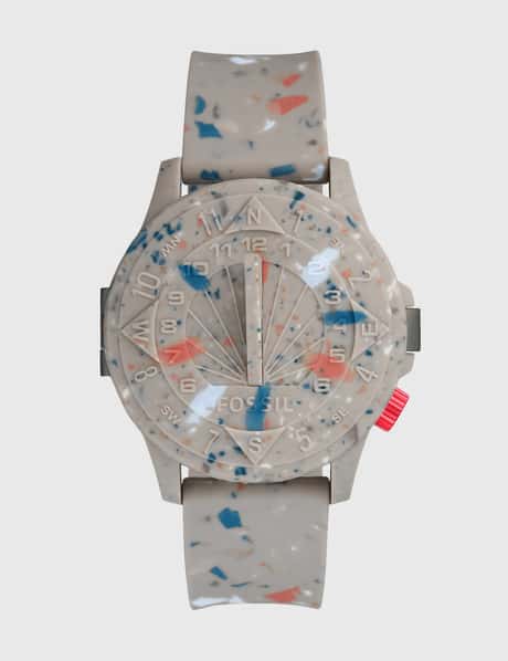 Staple x Fossil Staple X Fossil Limited Edition Nate Sundial Sandstone Silicone Watch