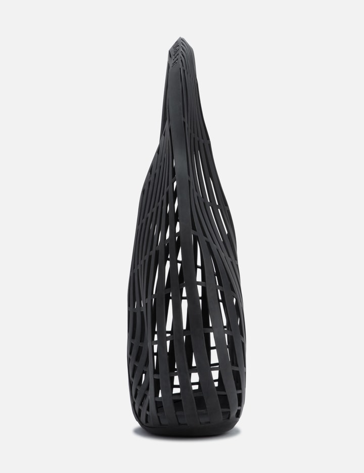 Shop Mugler Cut-out Net Spiral Shoulder Bag In Black