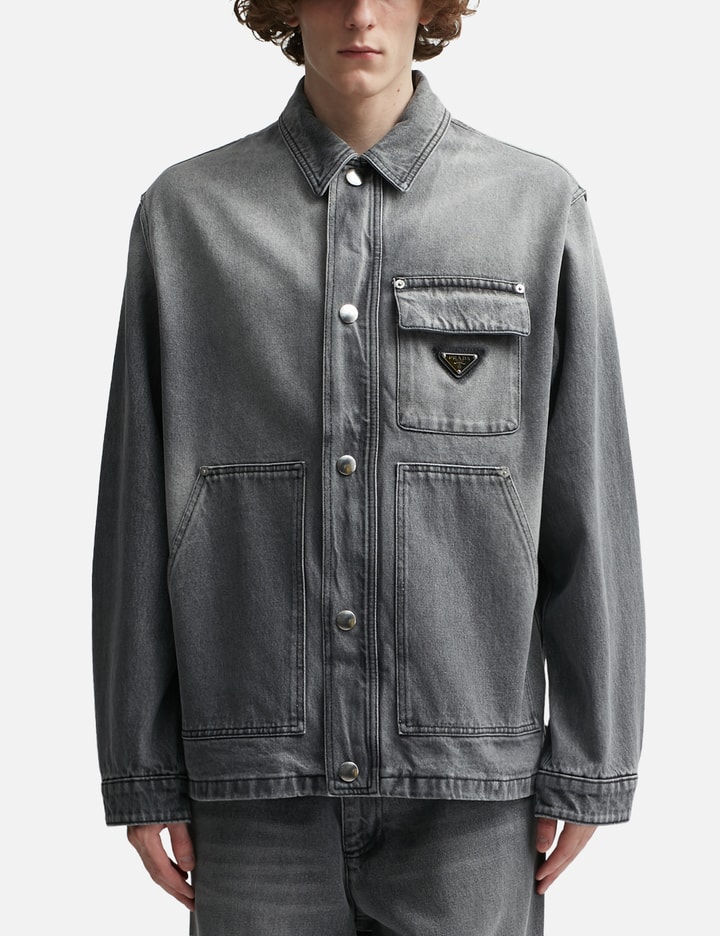 Denim Zip-Up Jacket Placeholder Image