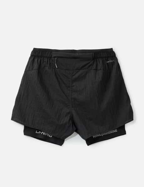 NīNEpointNīNE X Li-Ning Light Tracking 2 In 1 Running Shorts view 8