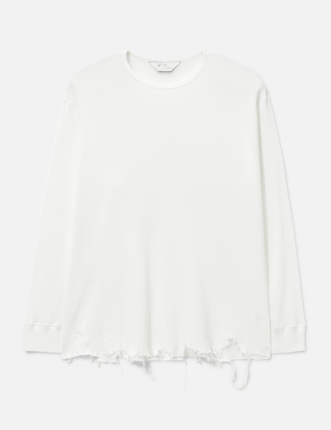 Damage Waffle Crew Long Sleeves T-Shirt view 7