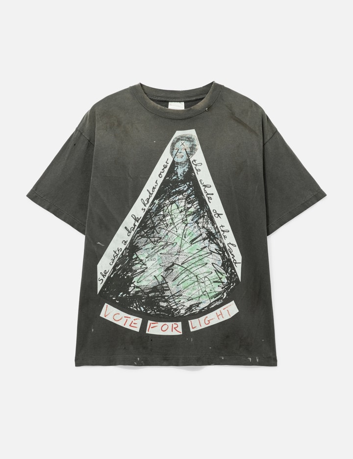 Saint Michael Saint Michael × Jamie Reid Vote For Light Short Sleeves T-Shirt