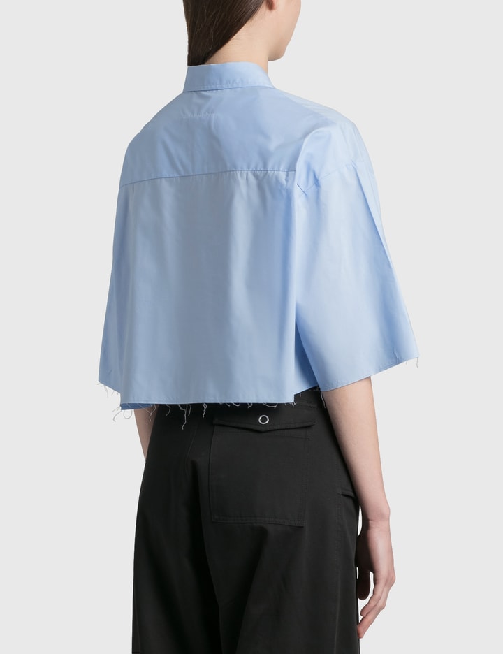 Poplin Cotton Cropped Shirt Placeholder Image