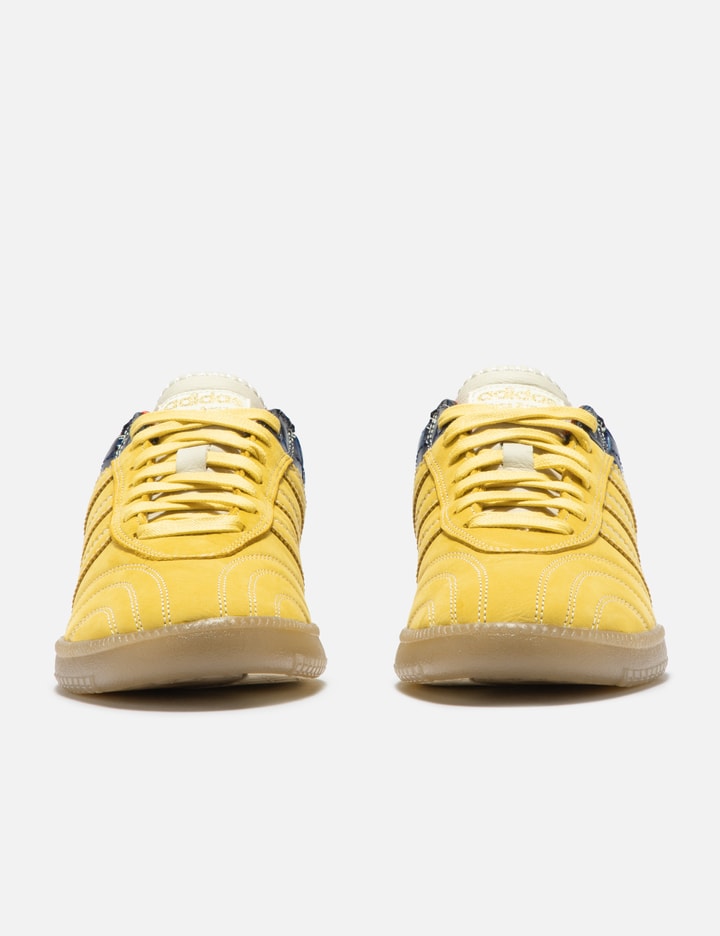 Adidas Originals Adidas Mn Samba Suede Sneakers Fade Yellow Gold In Yellow