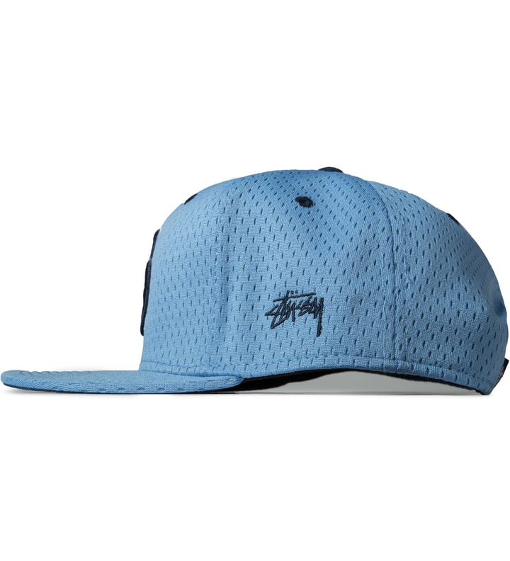 Light Blue Athletic Mesh Snapback Cap Placeholder Image
