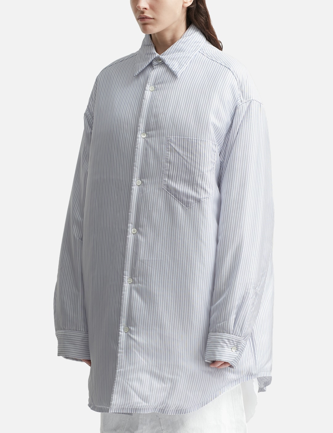 Padded Stripe Shirt view 8