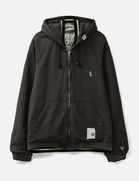 Reversible Hoodie Layered Souvenir Jacket view 15