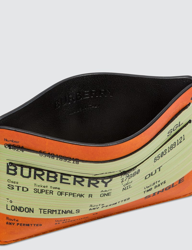 burberry train ticket wallet