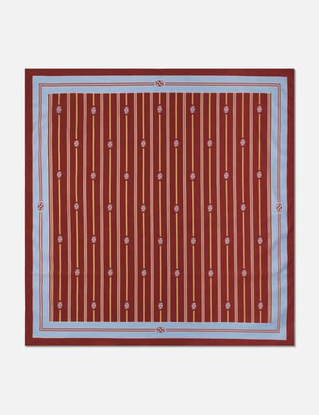 Foulard Rayure Monogramme view 3