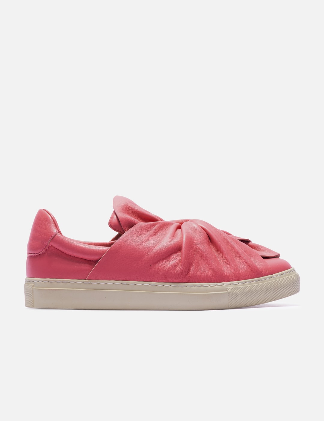 Leather Bow Slip On view 7