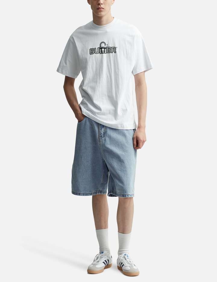 Lock Denim Shorts Placeholder Image