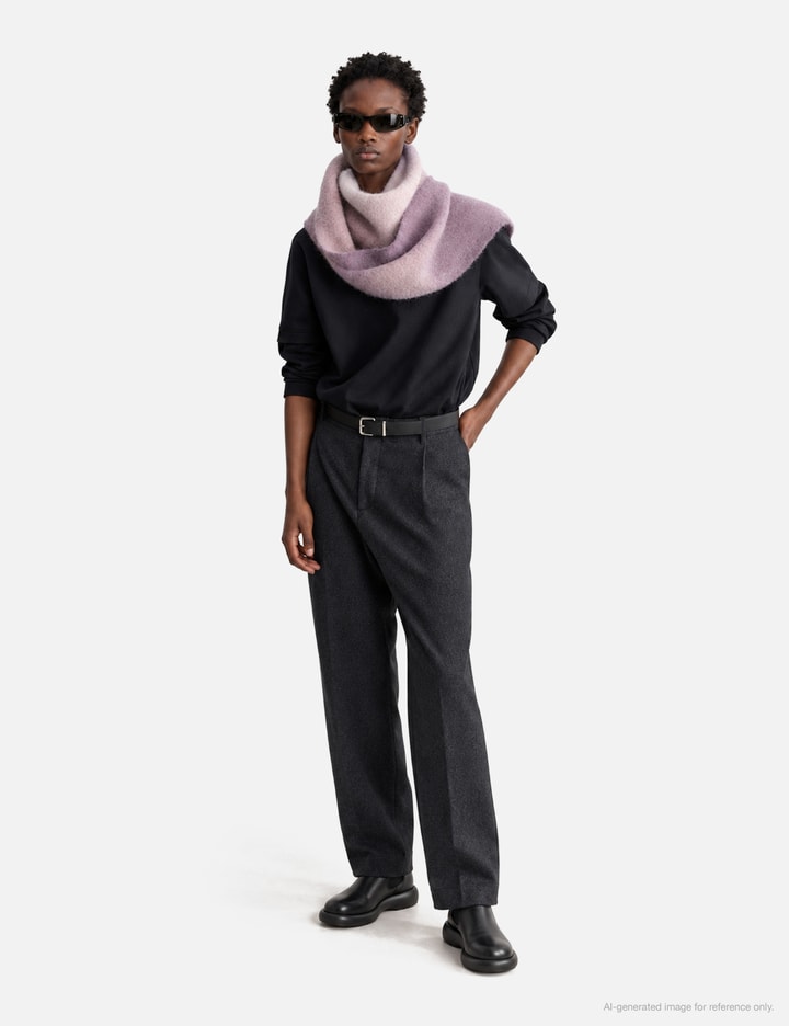 Maison Kitsuné Alpaca Gradient Scarf