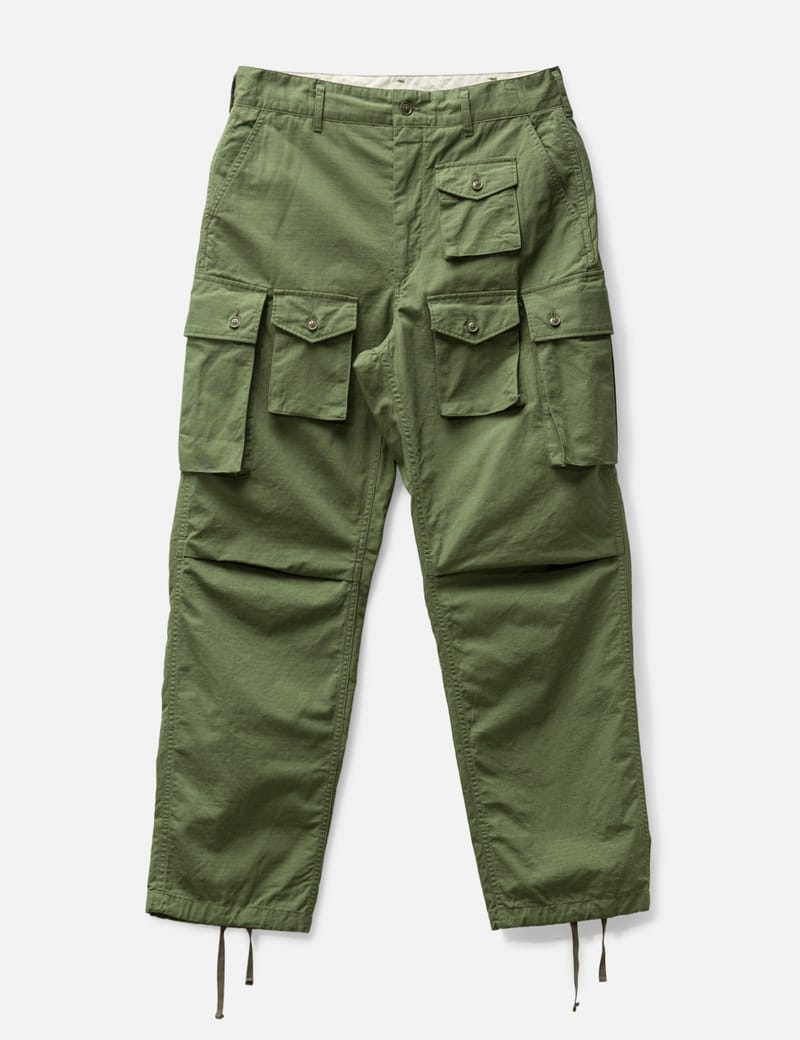 072 Engineered Garments×ＧＢ エンジニアード ガーメンツ×ジービー レザーライダースジャケット 36 アメリカ製 フード取り外し可能 羊革 Engineered Garments - FA PANT | HBX