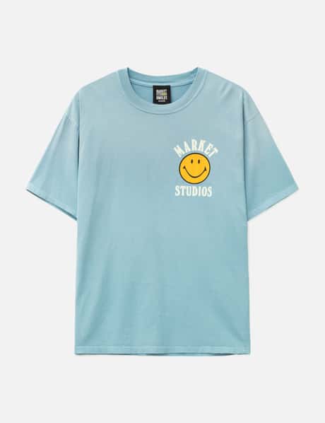 Market Market x Smiley Upside Down Lockup T-Shirt