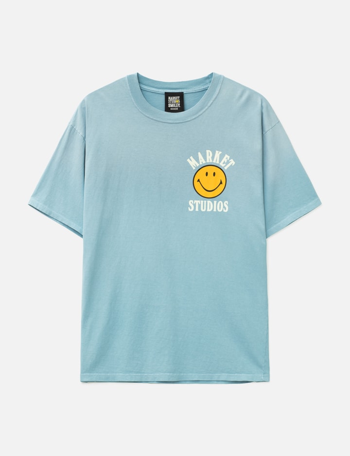 Market x Smiley Upside Down Lockup T-Shirt Placeholder Image