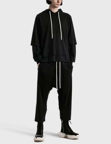 Rick Owens Drkshdw - カーゴ ドローストリング クロップドパンツ  