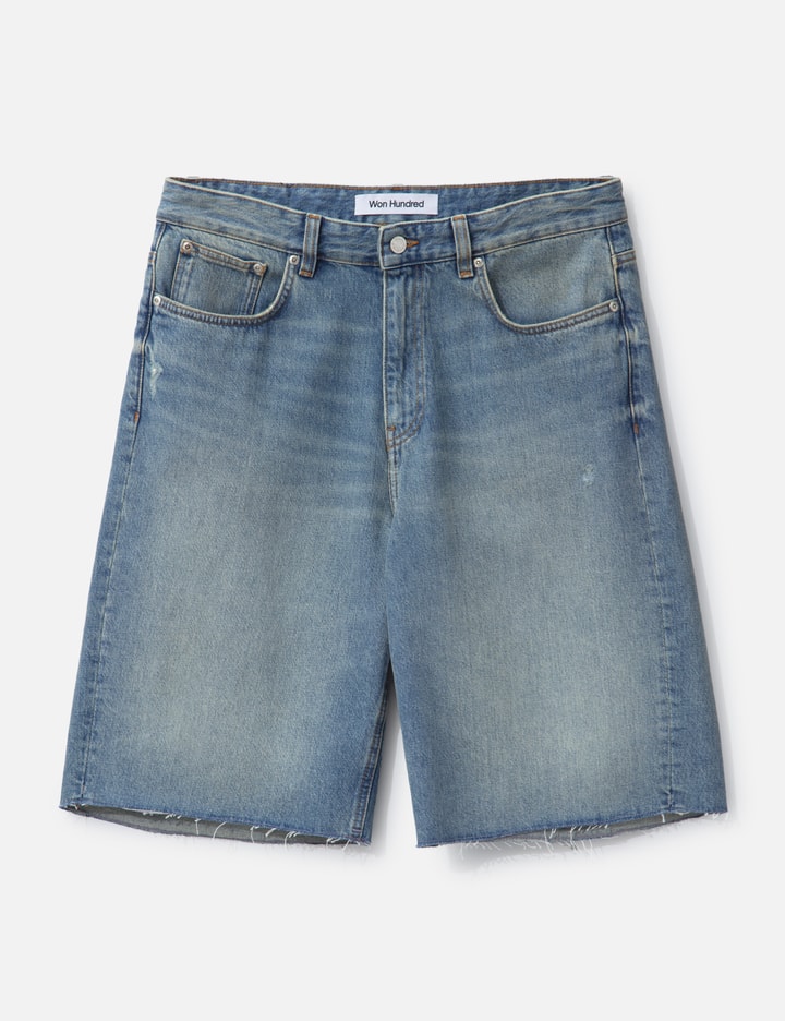 Kayce 80s Light Blue Shorts Placeholder Image