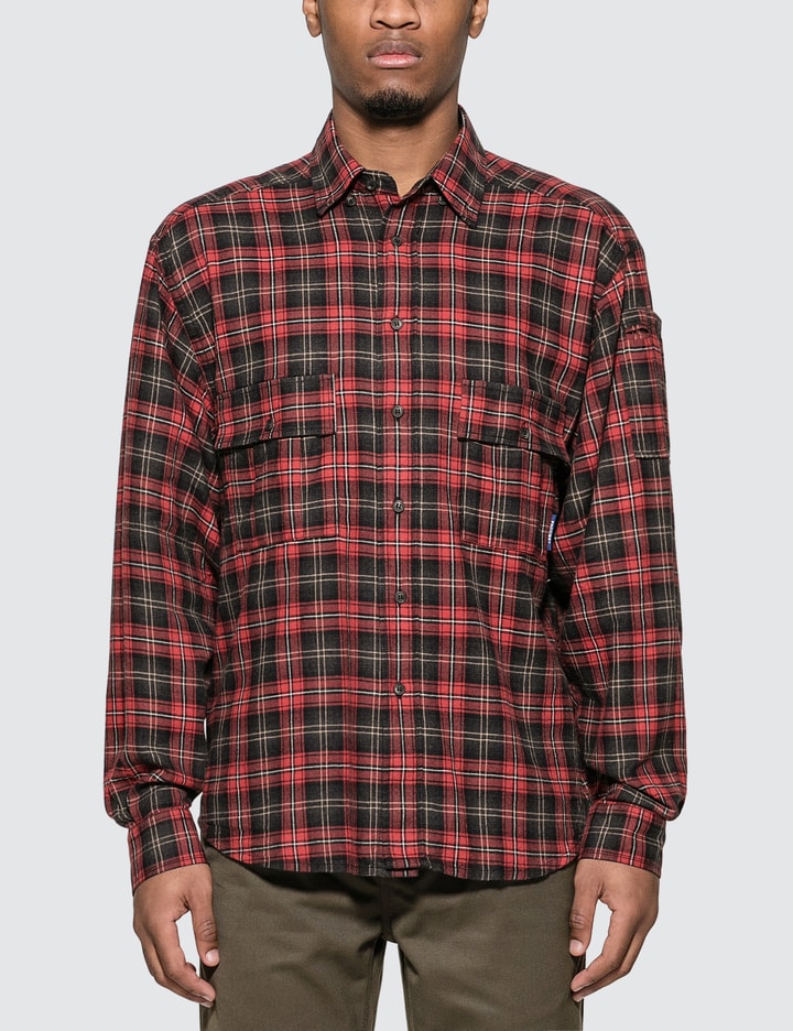 Long Sleeve Flannel Shirt Placeholder Image
