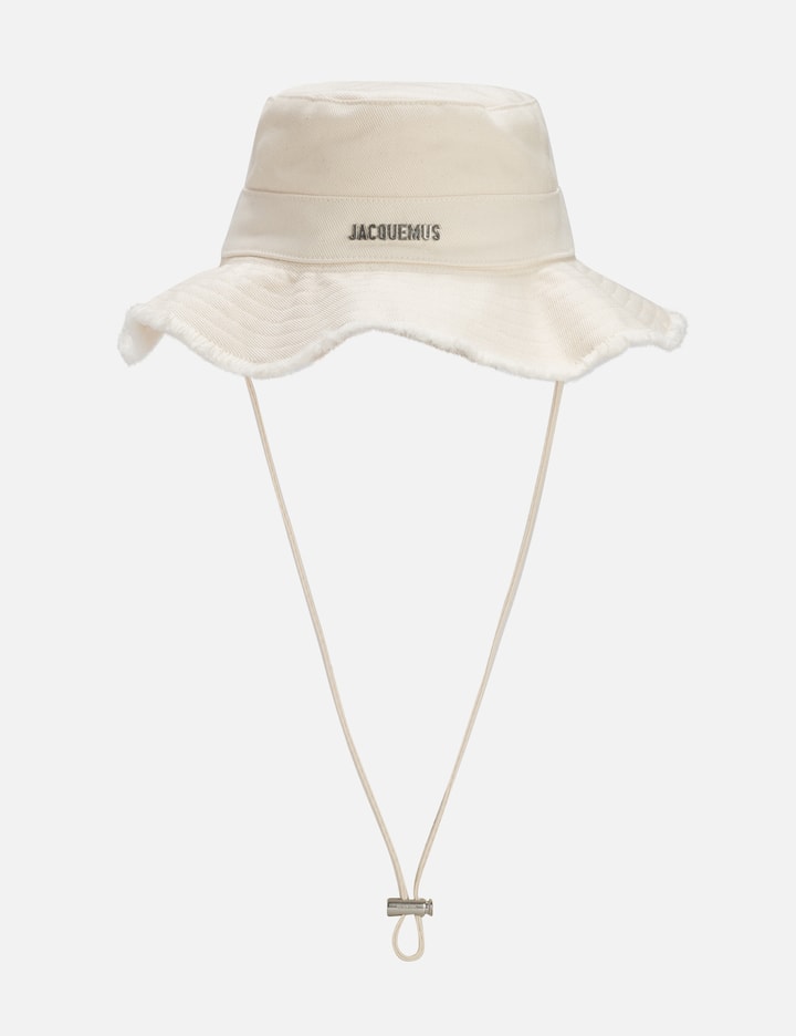 Shop Jacquemus Le Bob Artichaut Hat In White