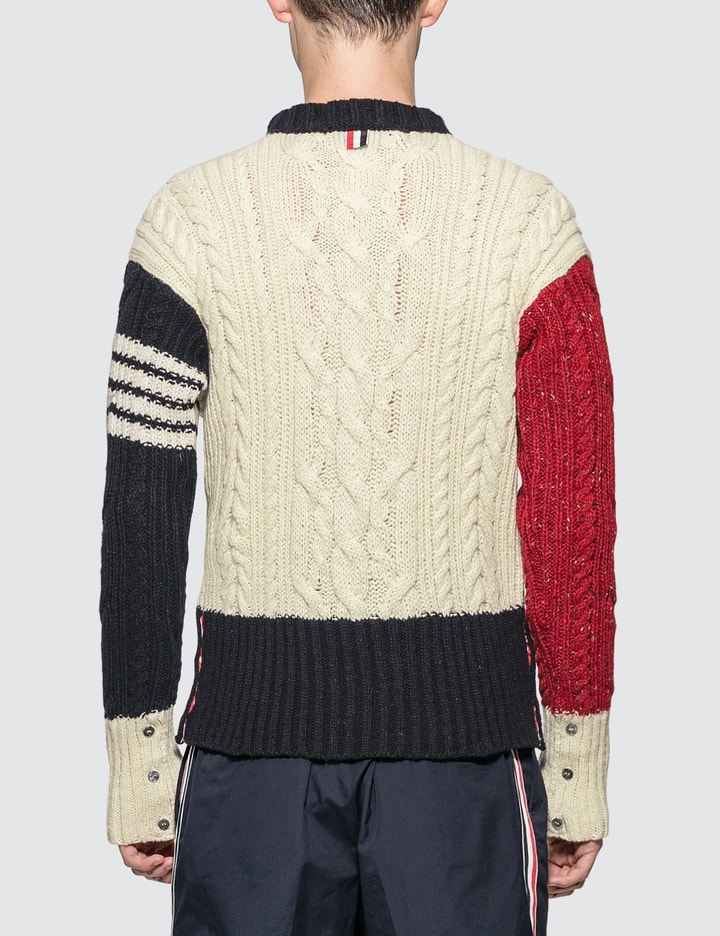 Cable Knit Crewneck Sweater Placeholder Image