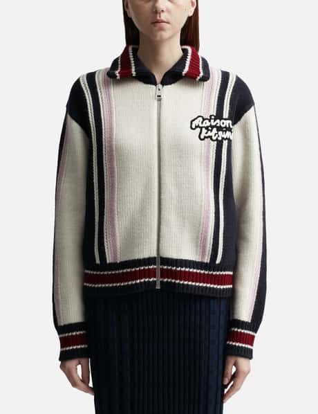 Maison Kitsuné Knitted College Blouson