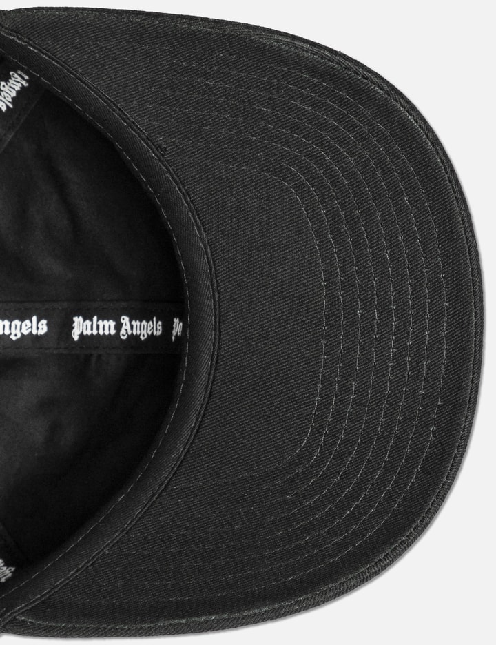 Shop Palm Angels Monogram Cap In Black
