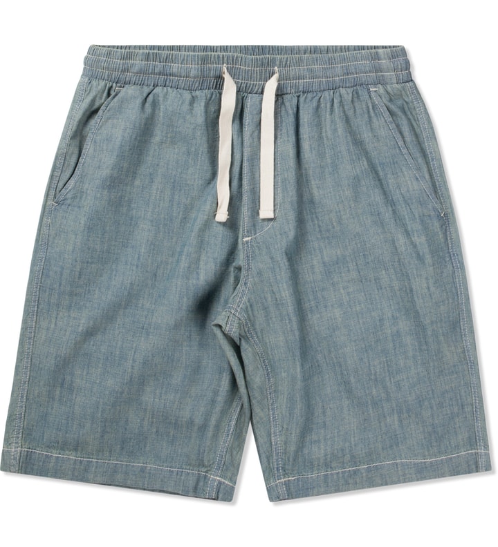 Prison Blues Denim Shorts Placeholder Image