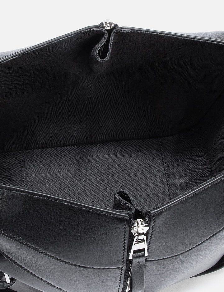 Shop Loewe Compact Hammock Bag In Black