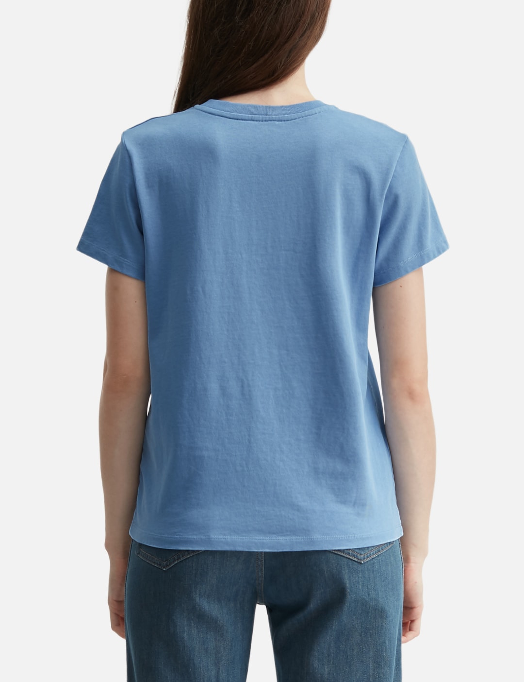 T-Shirt With Vintage-Effect A.P.C. Logo view 13