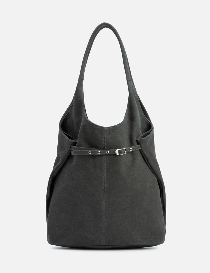Anggae Washed Canvas Big Shoulder Bag