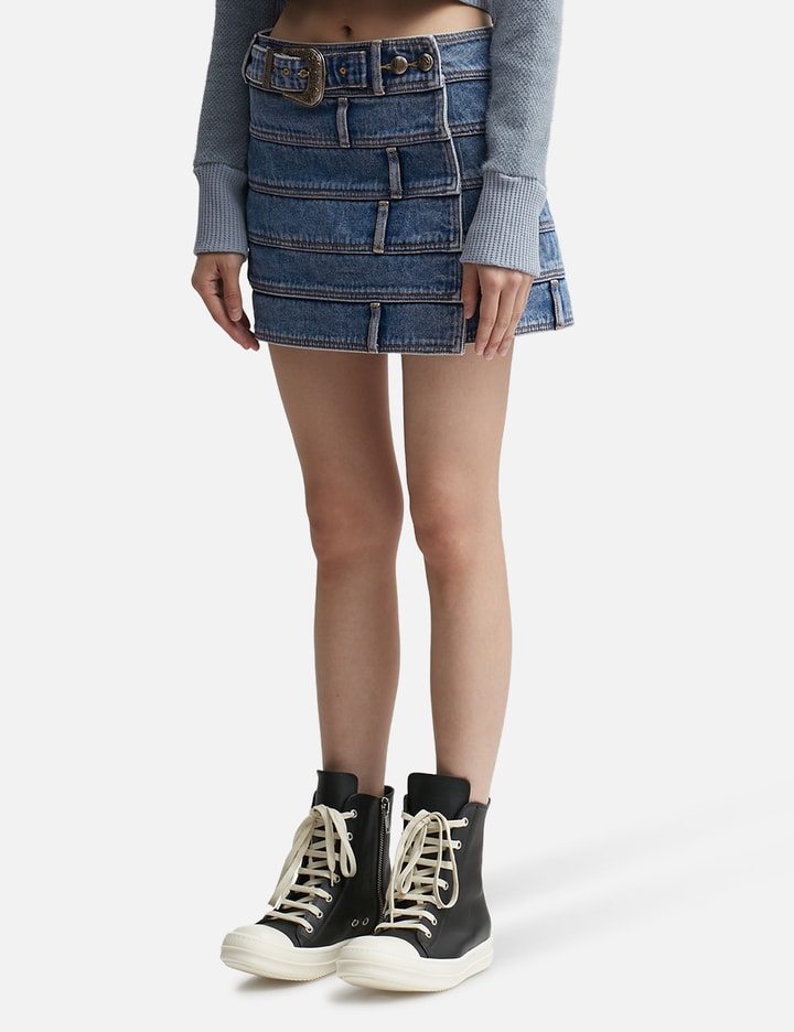 DUA MULTI WAIST DENIM SKIRT Placeholder Image