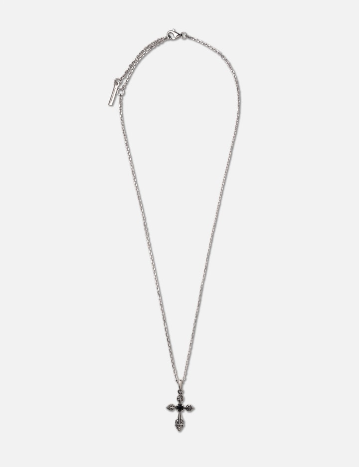 Oxidised Cross Pendant Necklace Placeholder Image